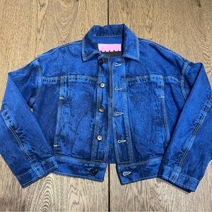 SOLD-Marni Sapphire Denim Jacket IT40 US S